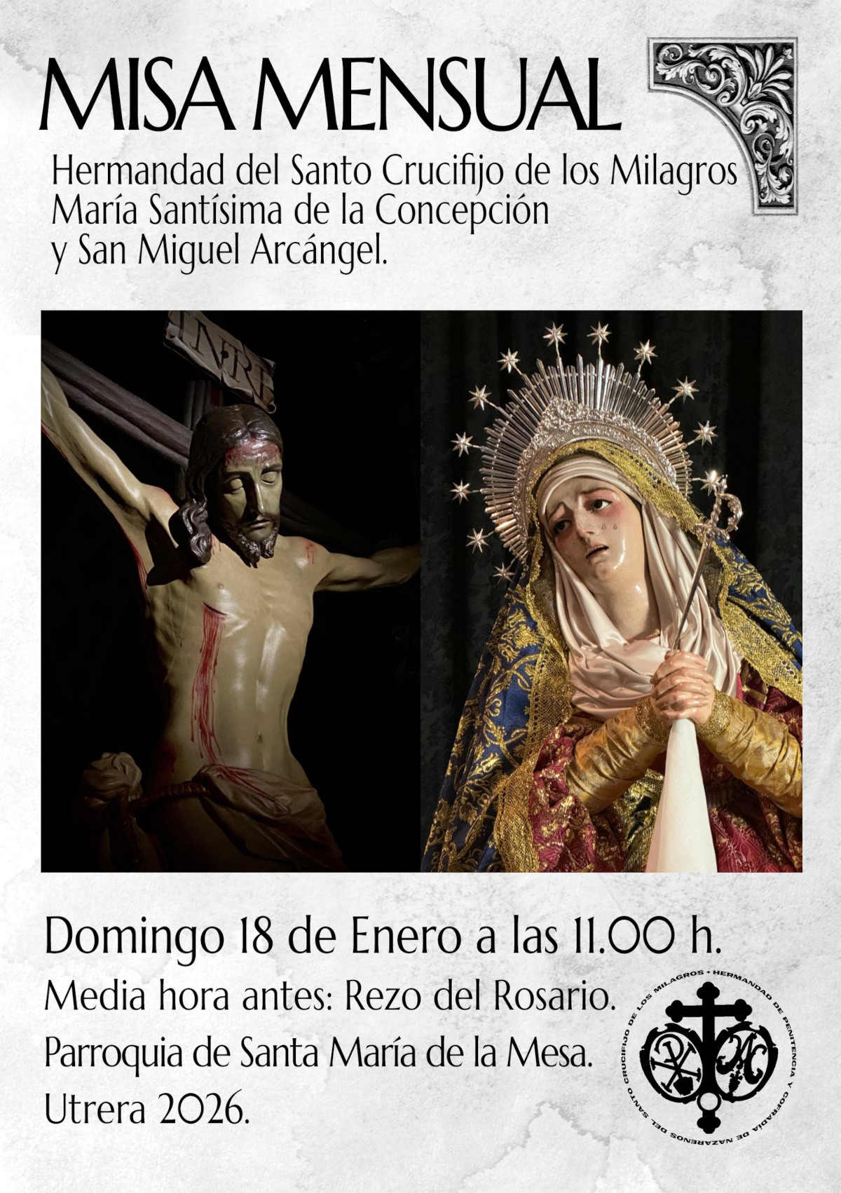 Misa de Hermandad Enero 2026